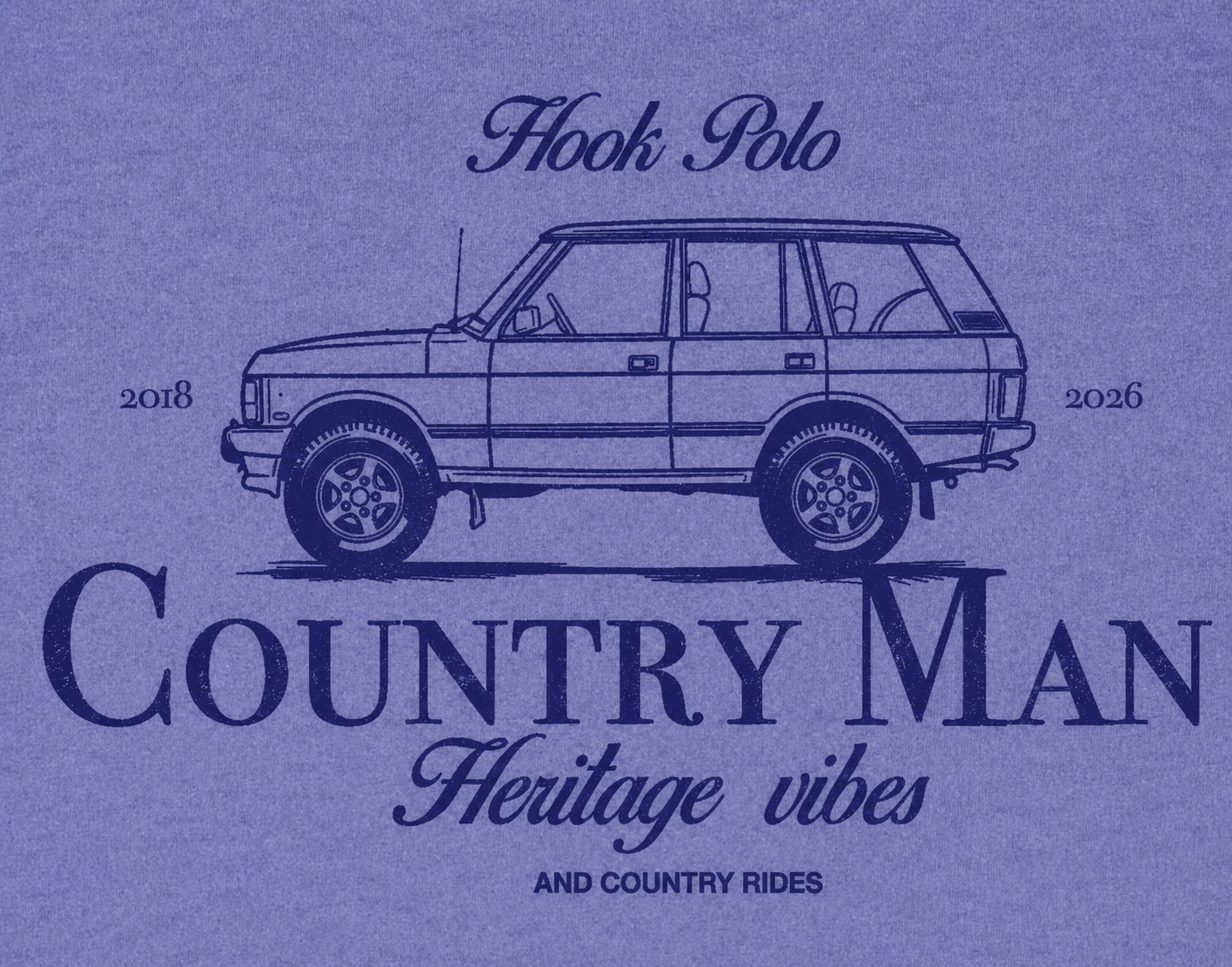 RR Tee - Washed Purple