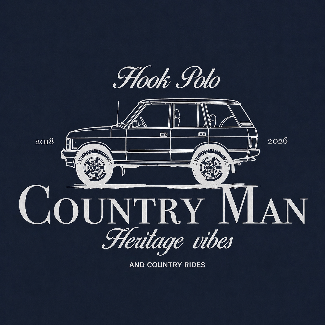 RR Tee - Navy