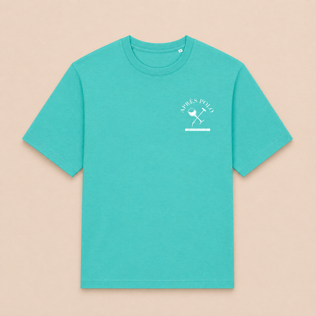 Après Polo Tee - Cool Blue