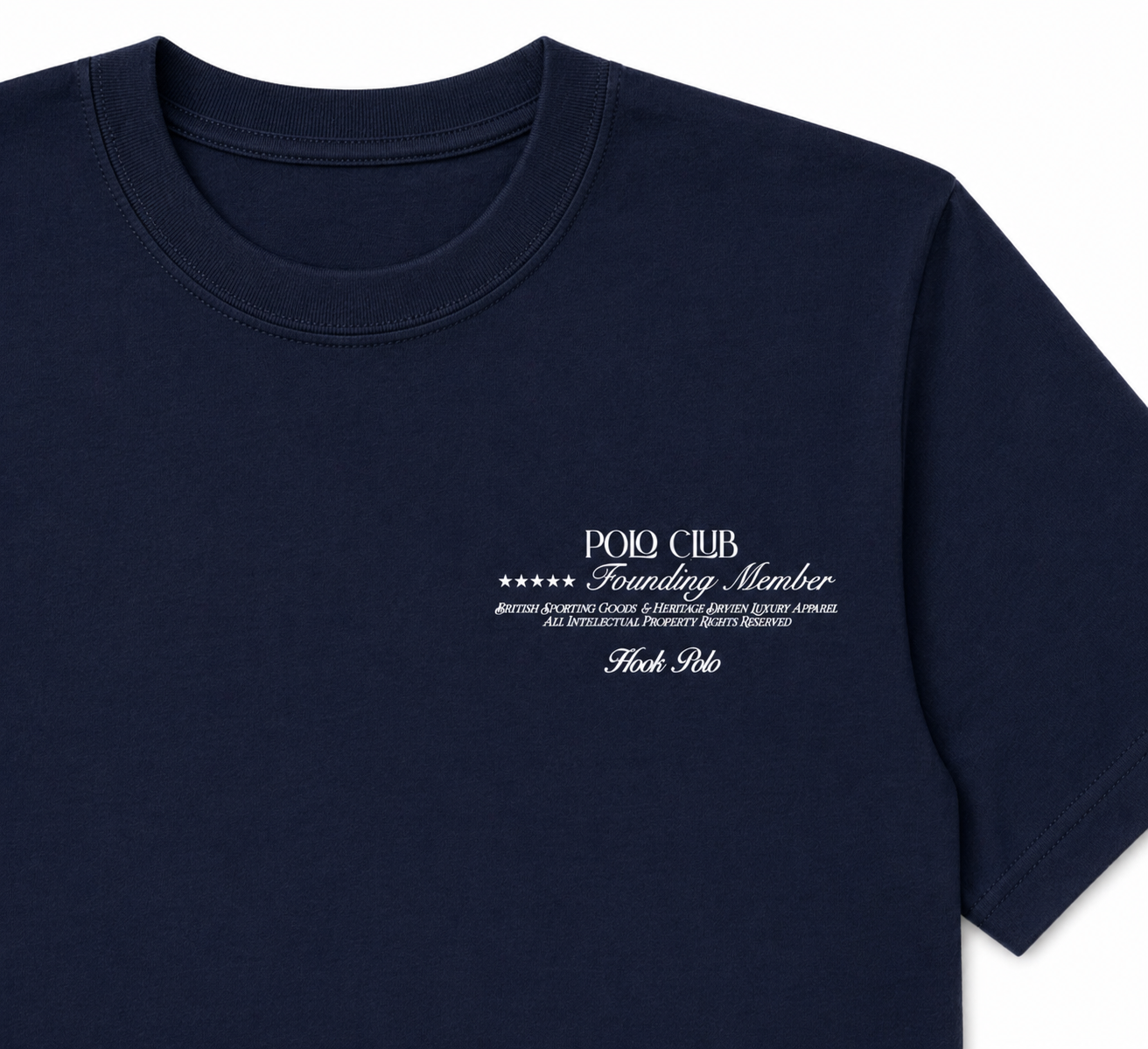 Polo Resort Tee - Navy