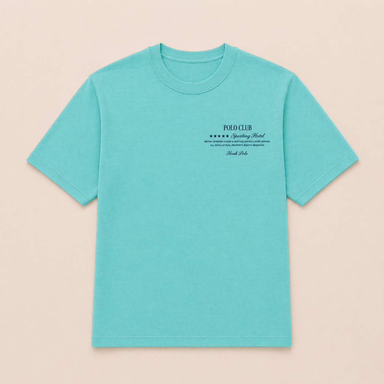 Polo Resort Tee - Cool Blue