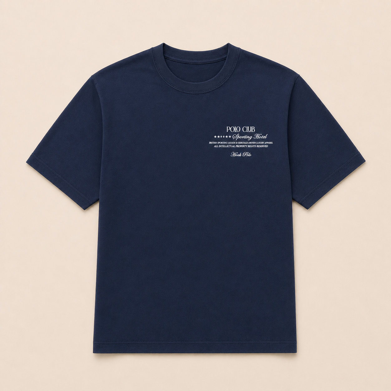 Polo Resort Tee - Navy