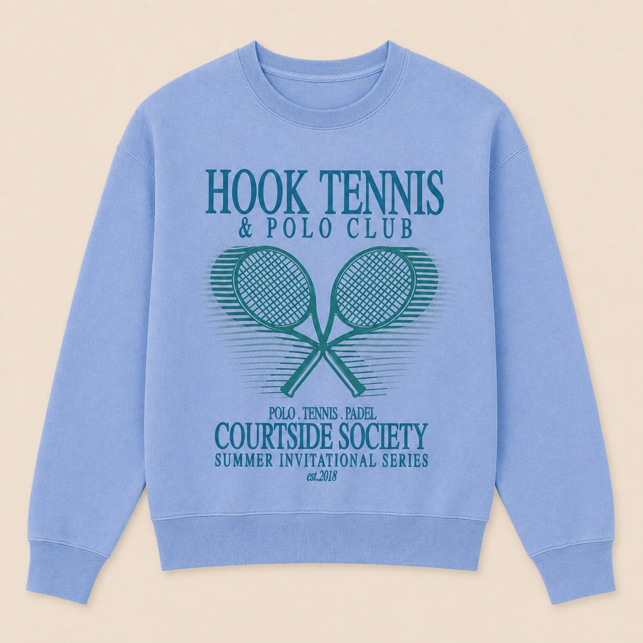 Tennis Sweatshirt - Blue