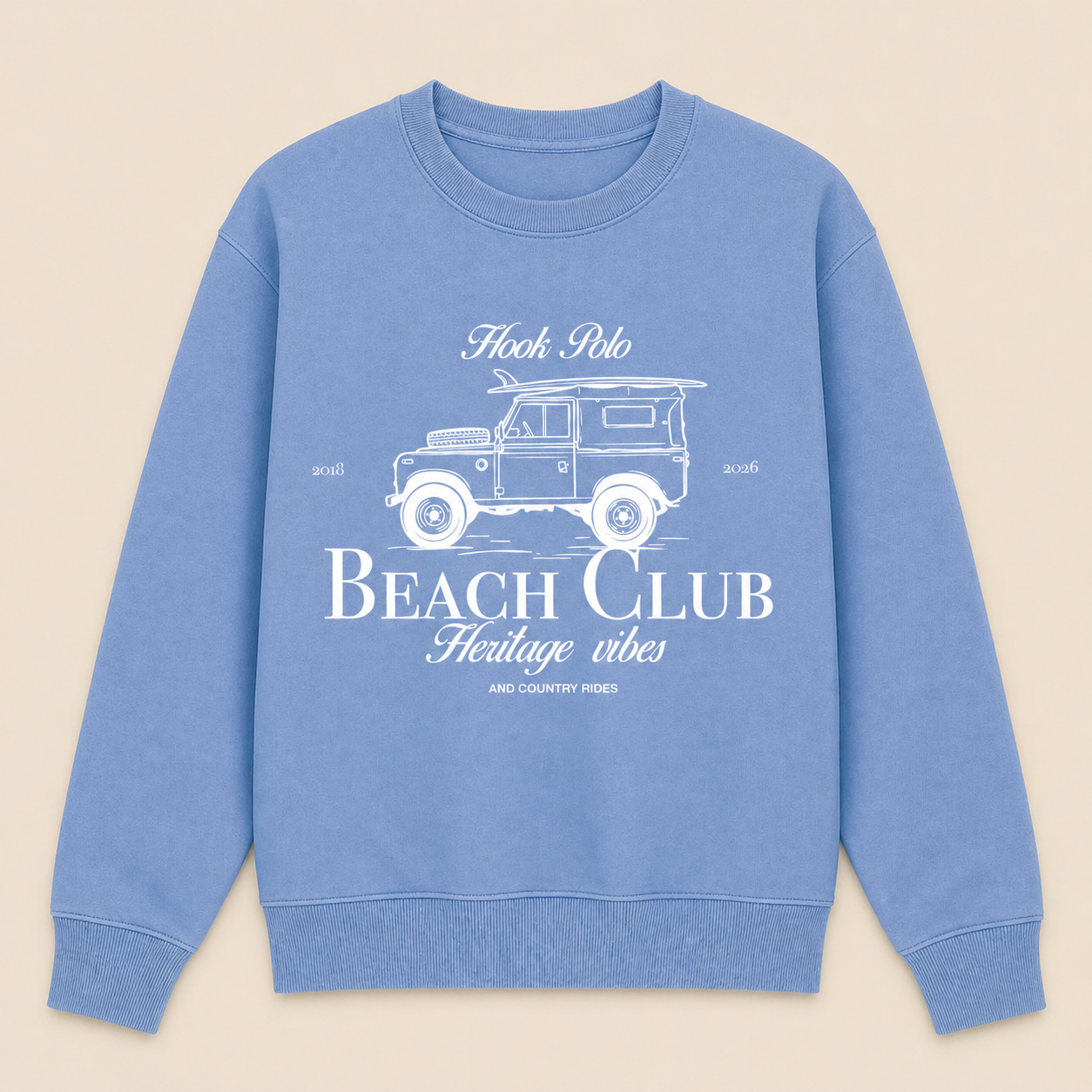 Landy Beach Club Sweatshirt - Blue
