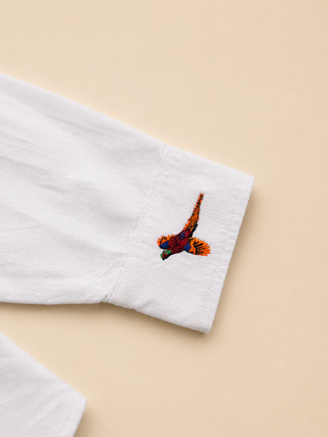 Pheasant Shoot Oxford Shirt - White