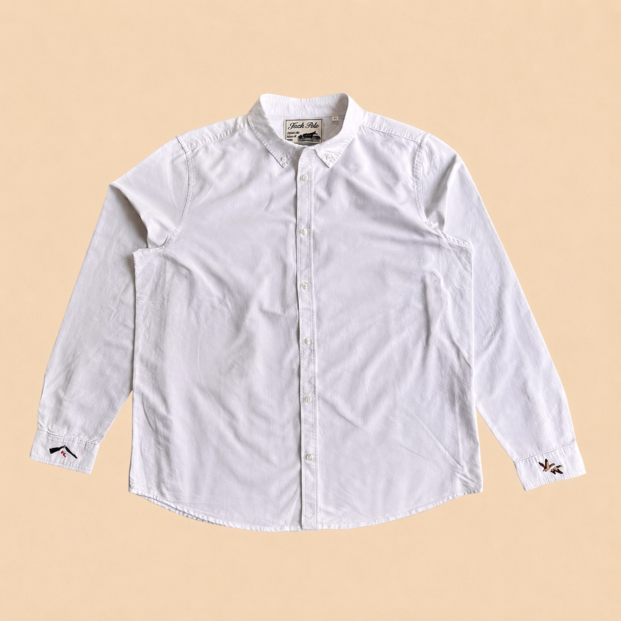 Duck Shoot Oxford Shirt - White
