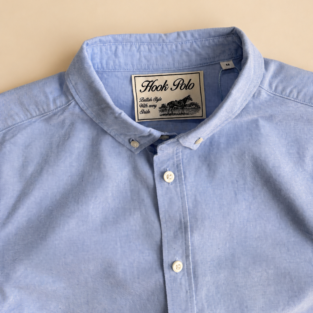 Race Day Oxford Shirt - Blue