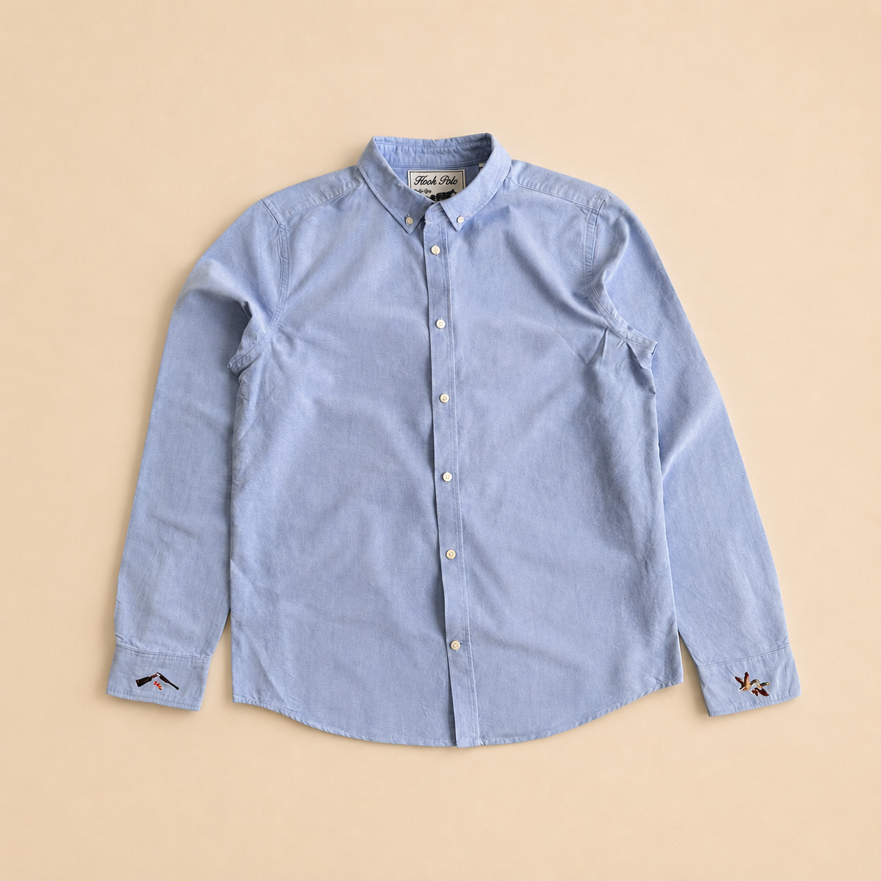 Duck Shoot Oxford Shirt - Blue