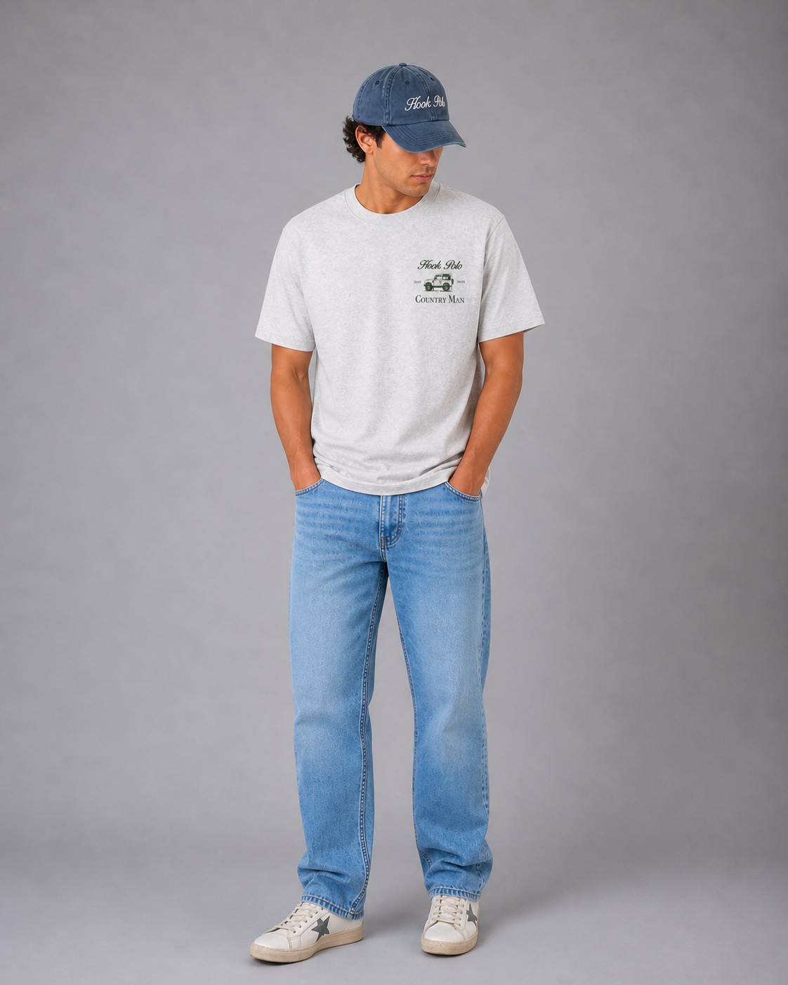 Landy Tee - Cool Grey