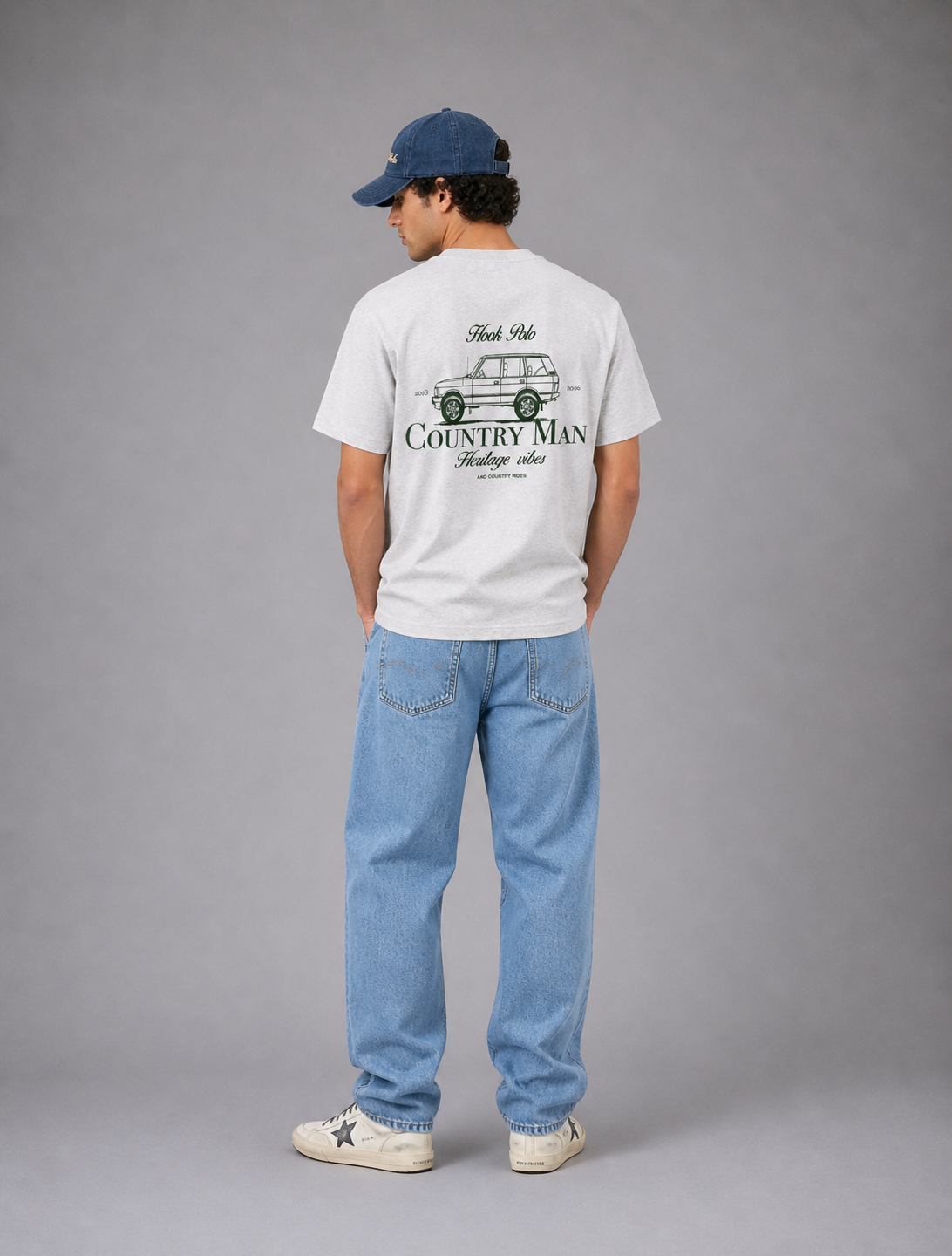 RR Tee - Cool Grey