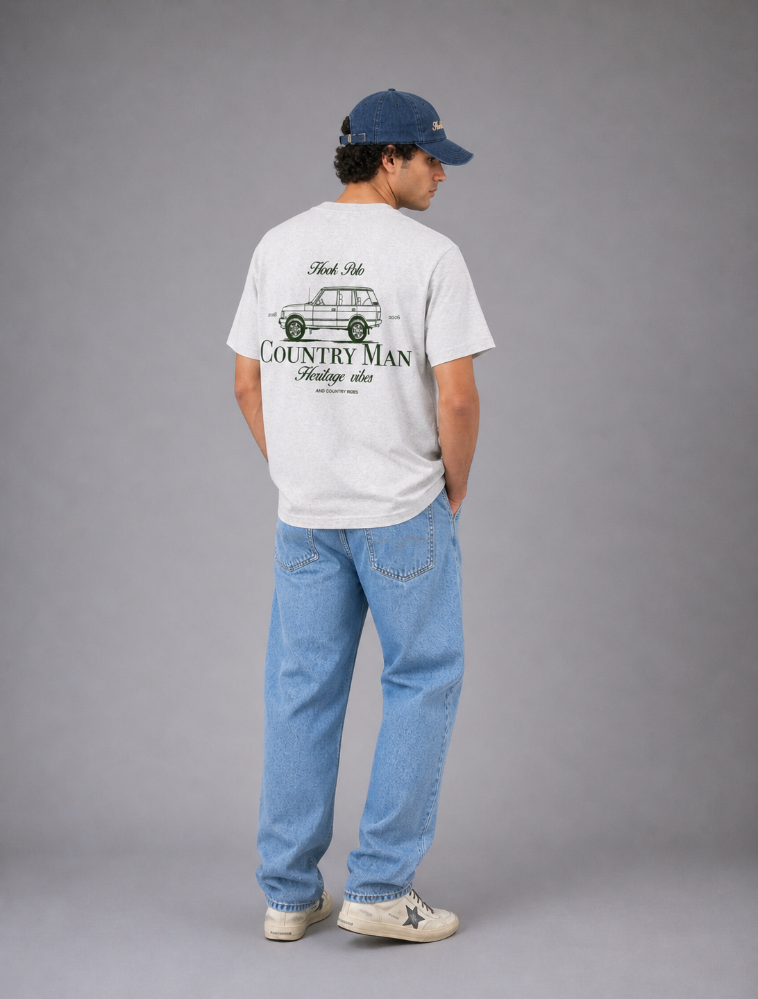 RR Tee - Cool Grey