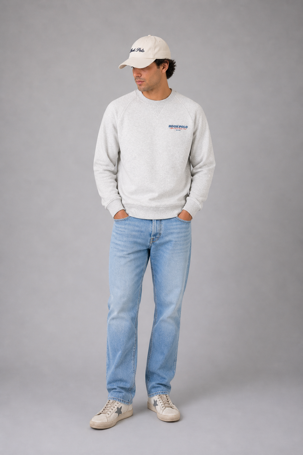 Alpine Resort Sweatshirt - Cool Grey