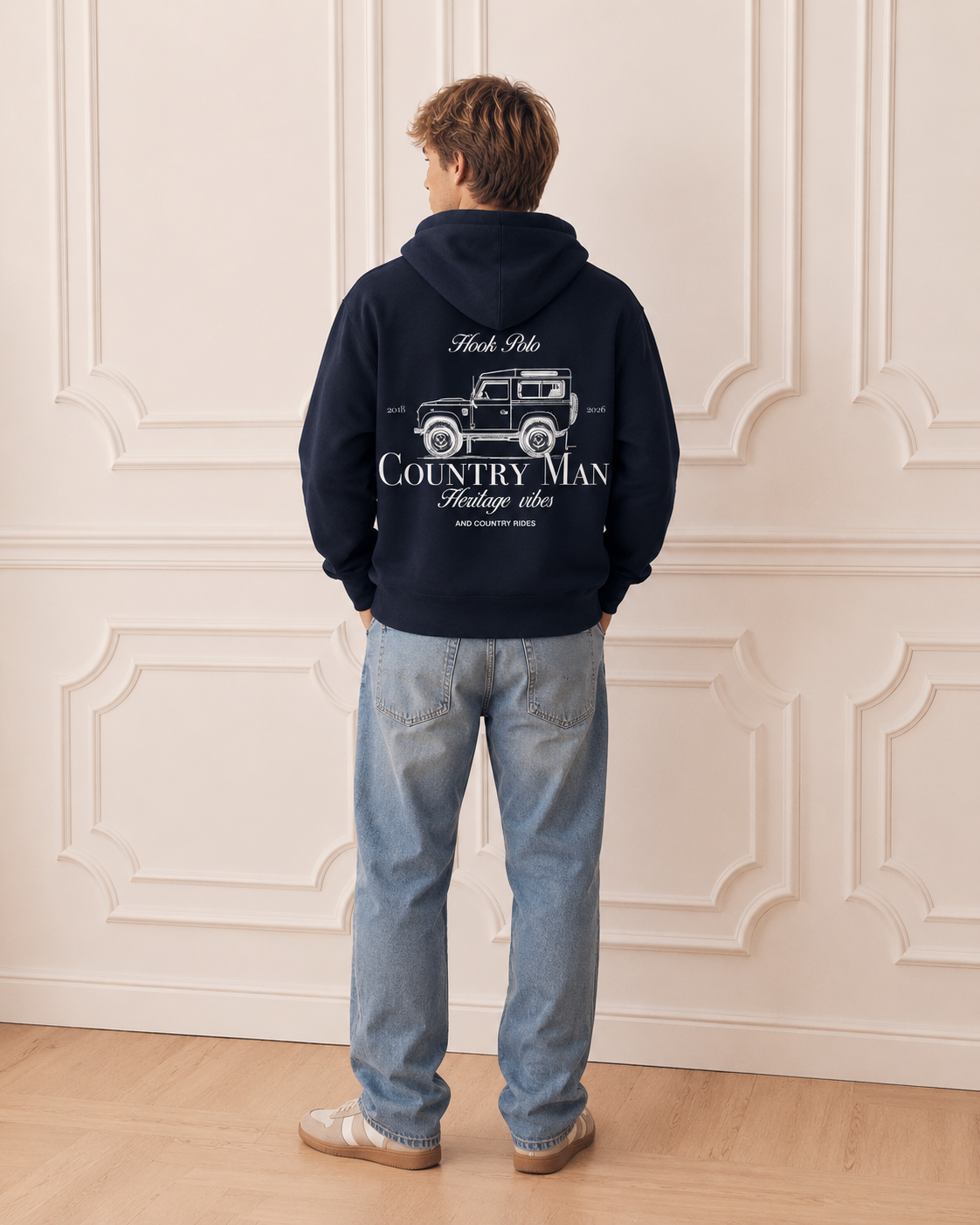 Landy Hoodie - Navy
