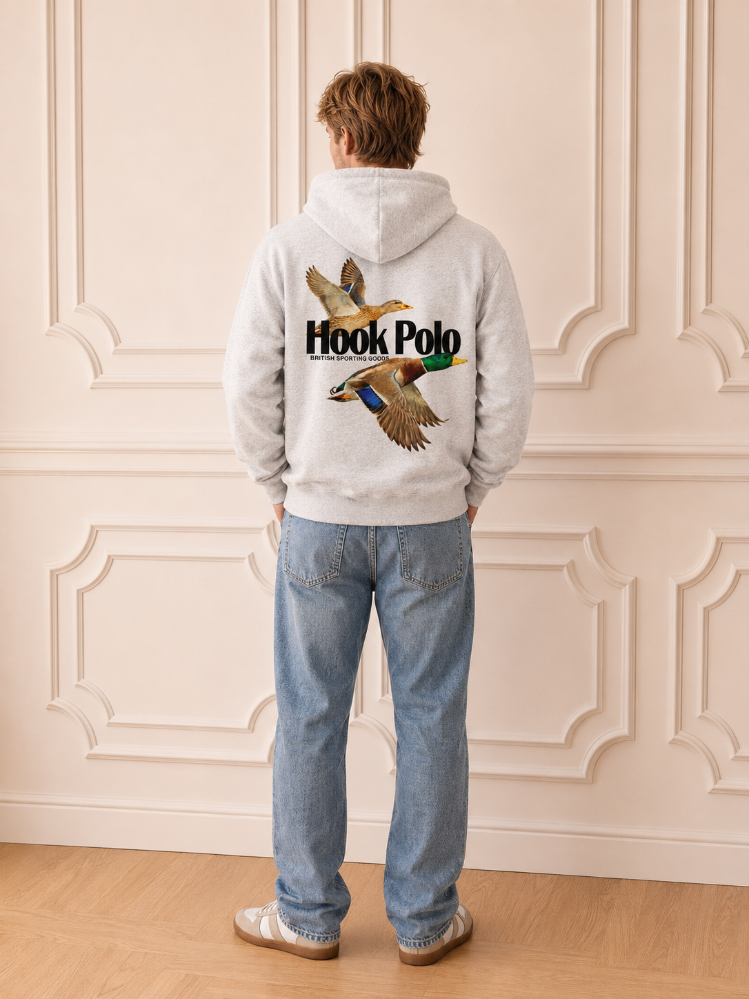 Duck Shoot Hoodie - Cool Grey