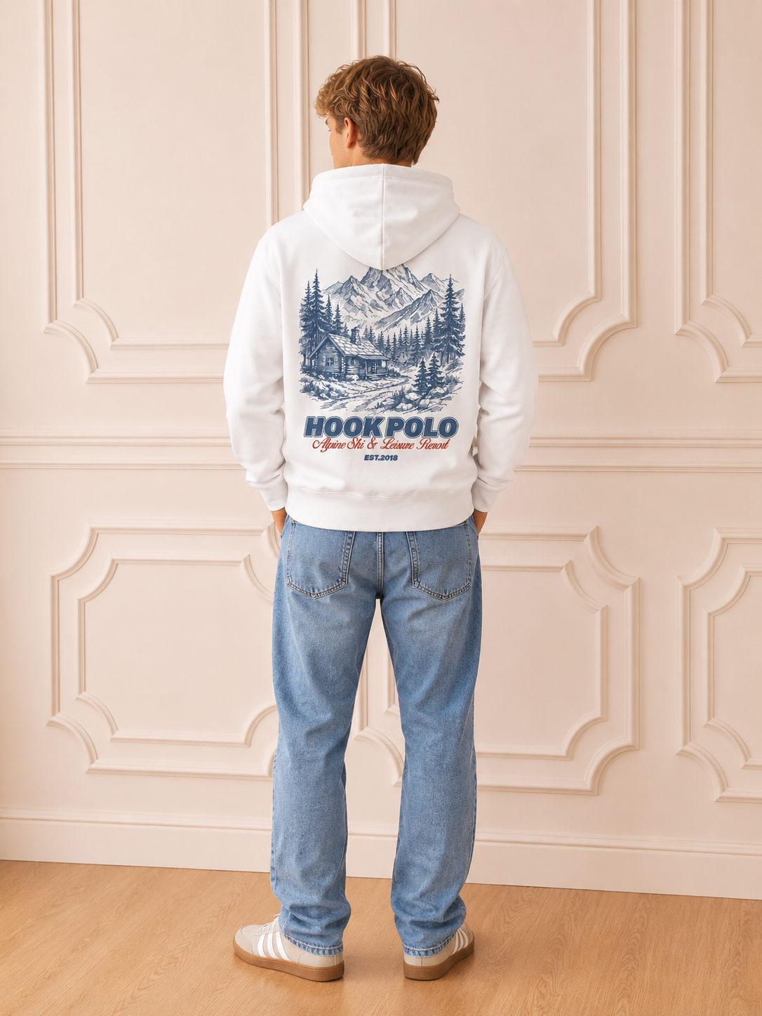 Alpine Hoodie - White