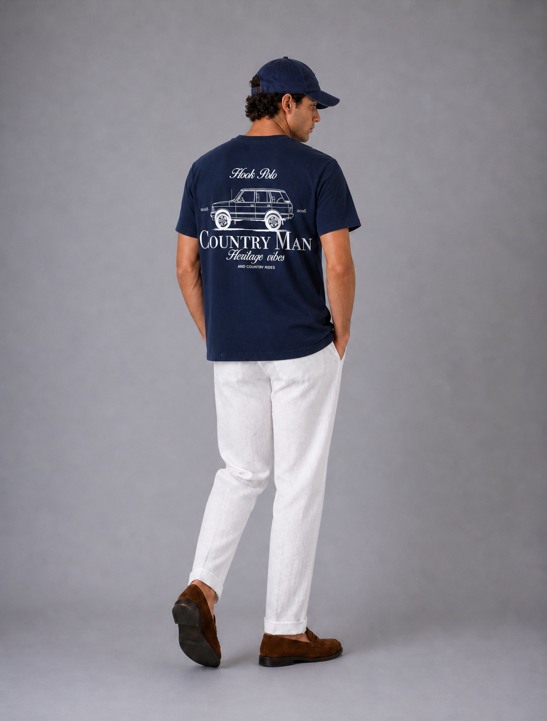 RR Tee - Navy