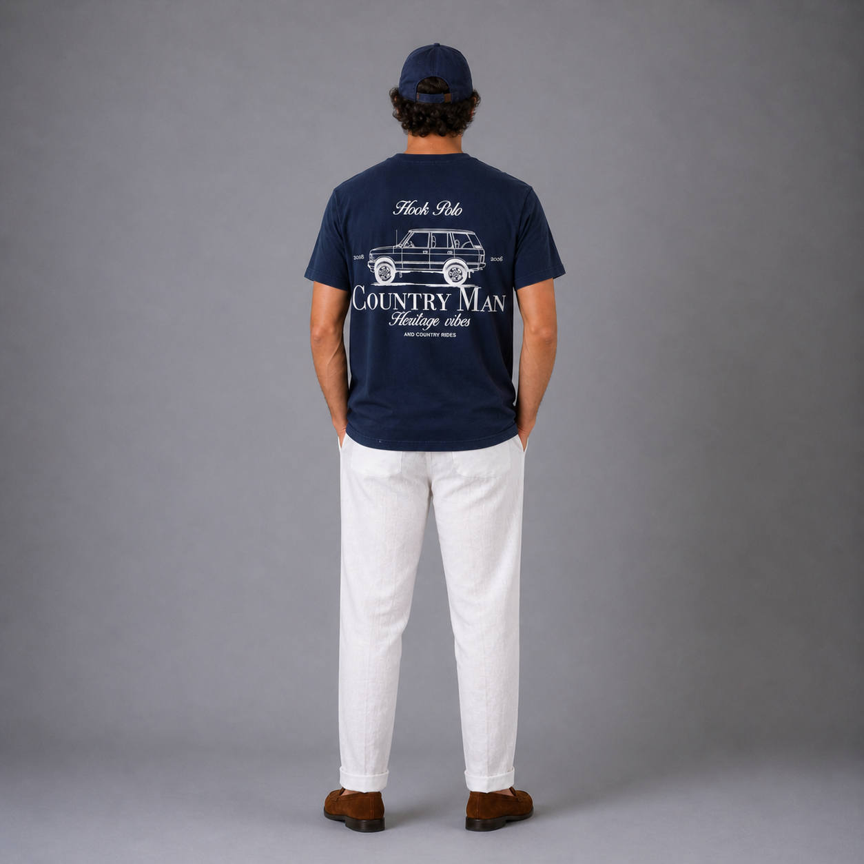 RR Tee - Navy