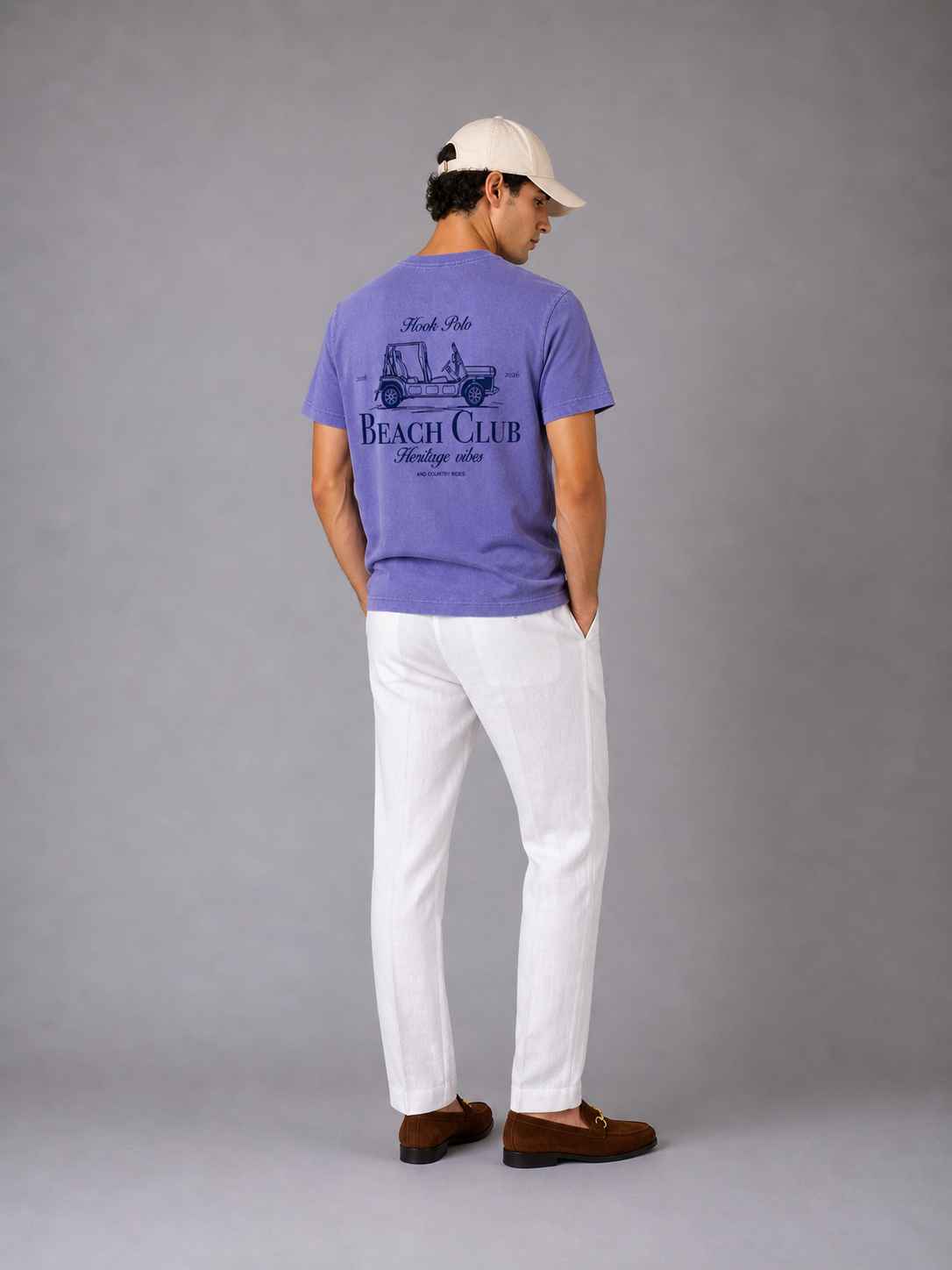 Moke Beach Club - Washed Purple