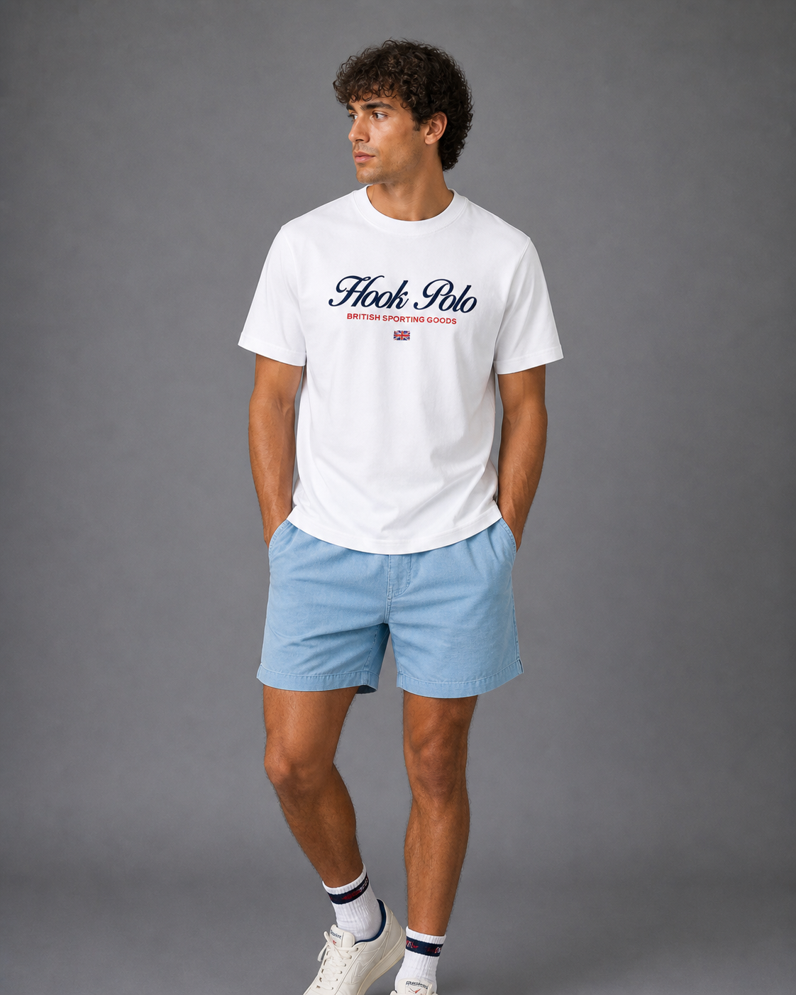 Hook Sport Tee - White