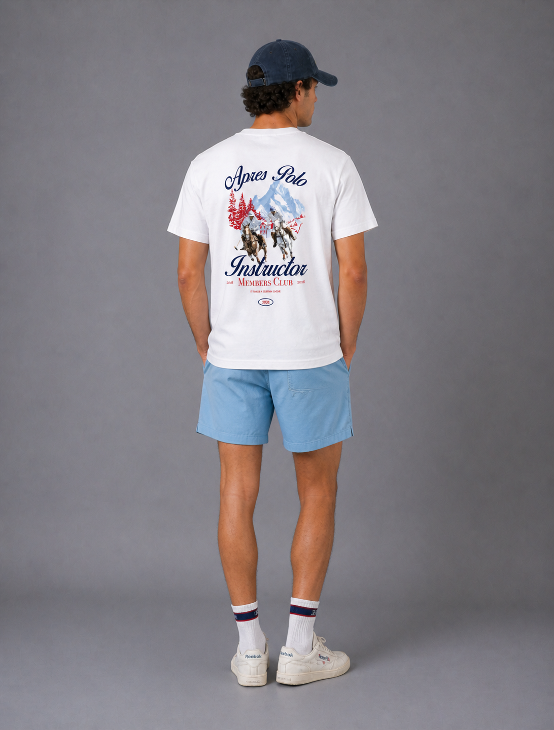 Snow Polo Tee - White
