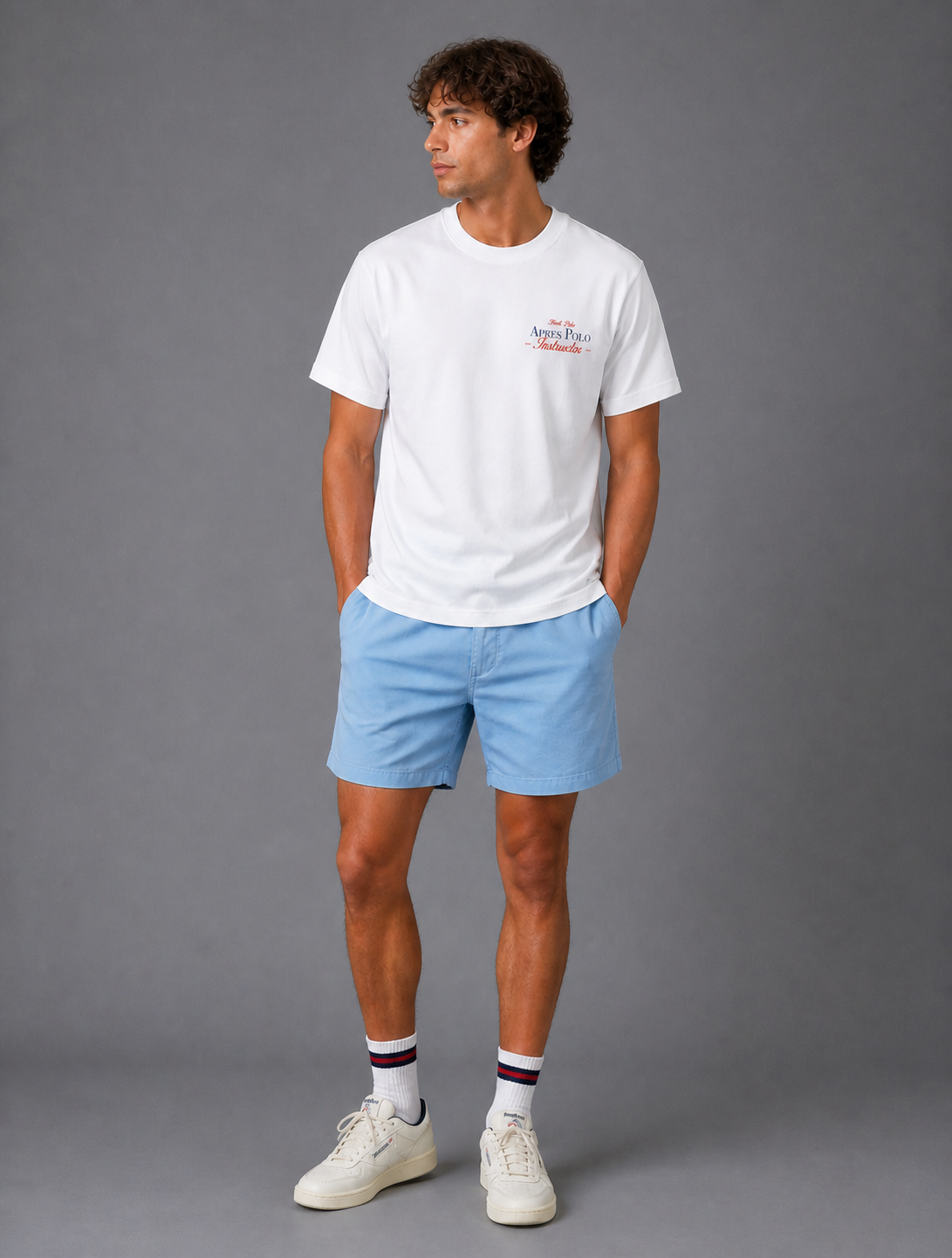 Snow Polo Tee - White