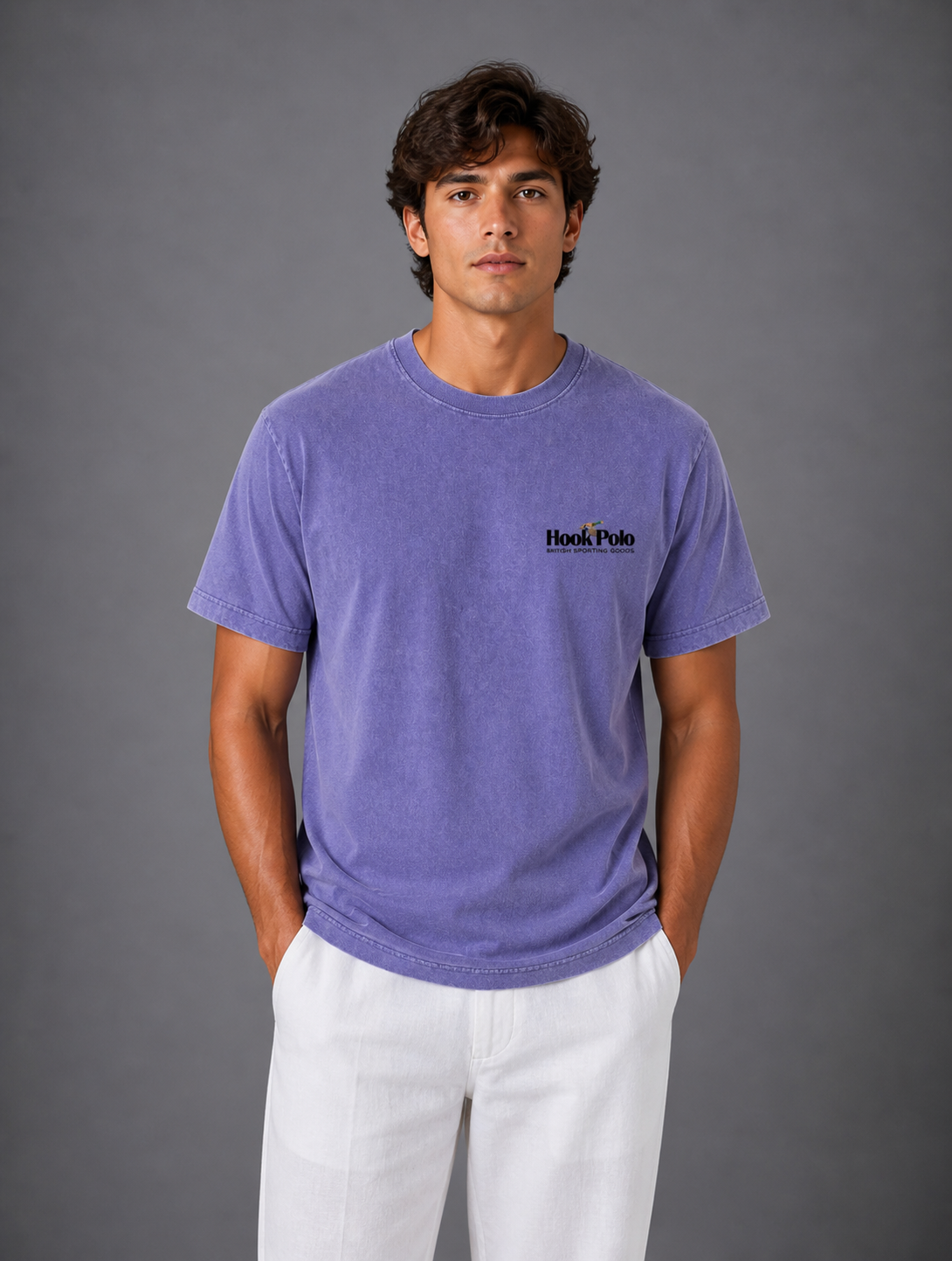 Duck Shoot Tee - Washed Purple