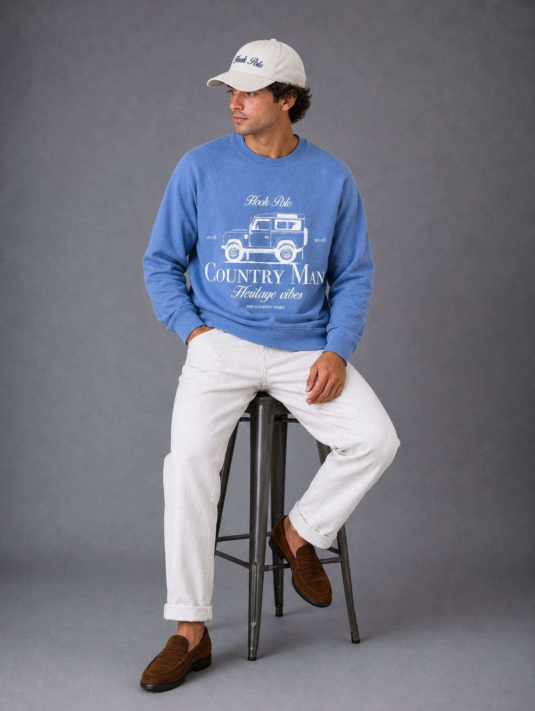 Landy Sweatshirt - Blue
