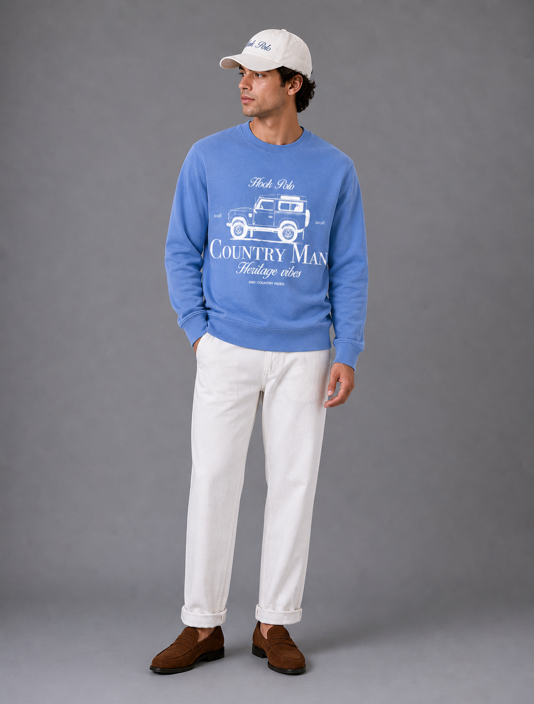 Landy Sweatshirt - Blue