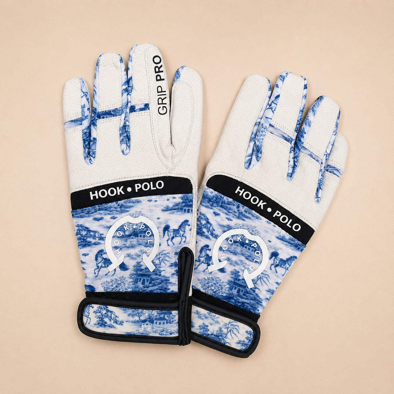 Polo Gloves - Blue Willow