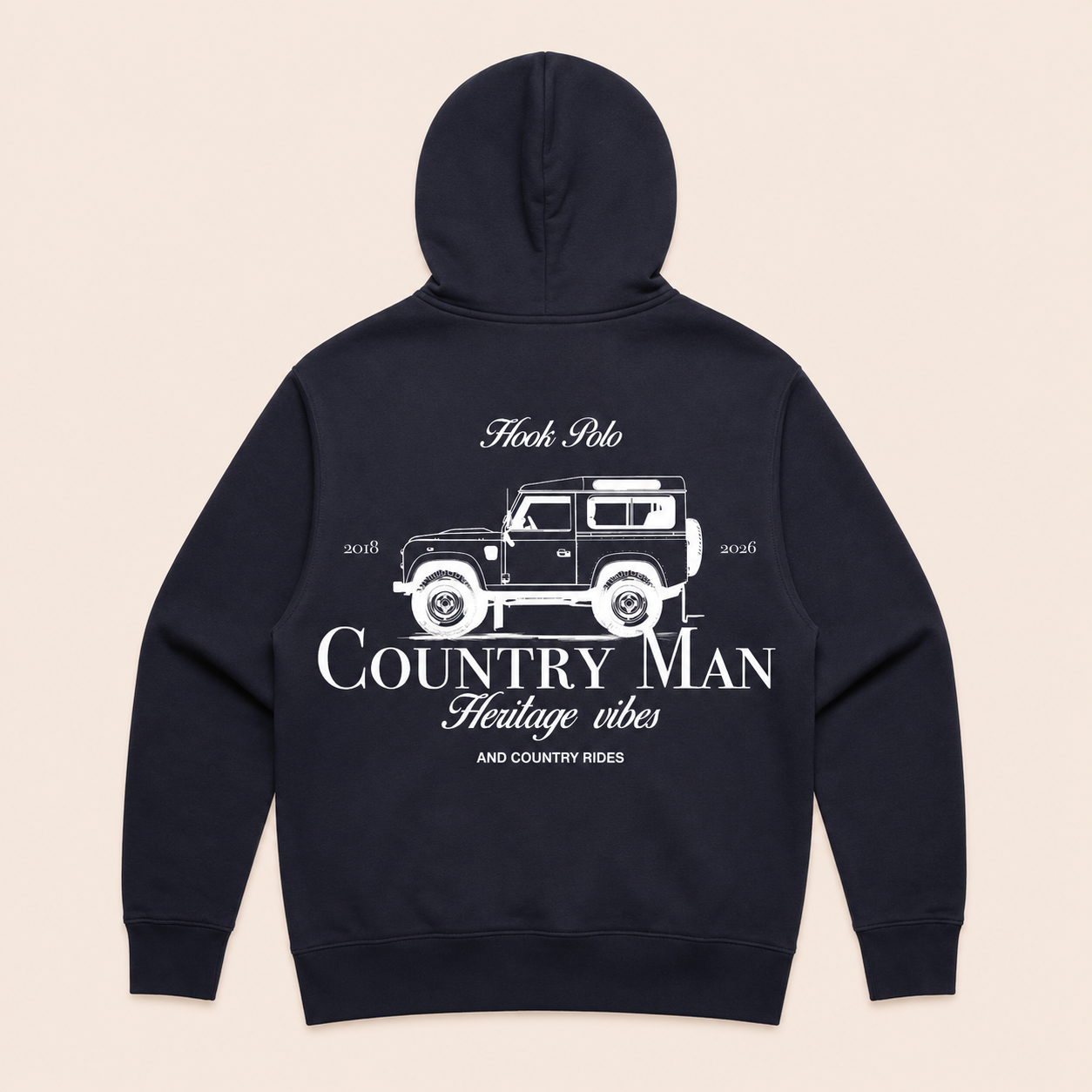 Landy Hoodie - Navy