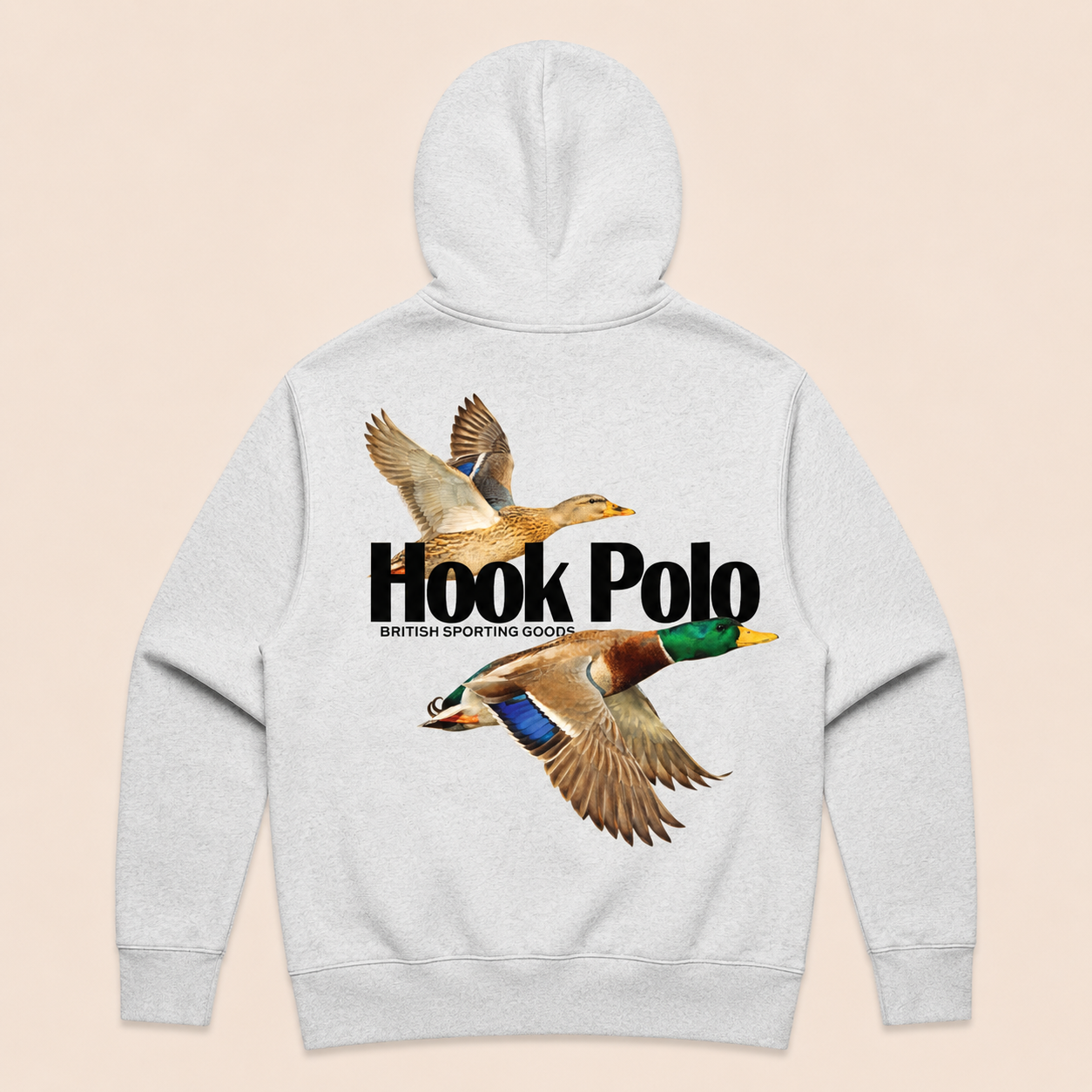 Duck Shoot Hoodie - Cool Grey