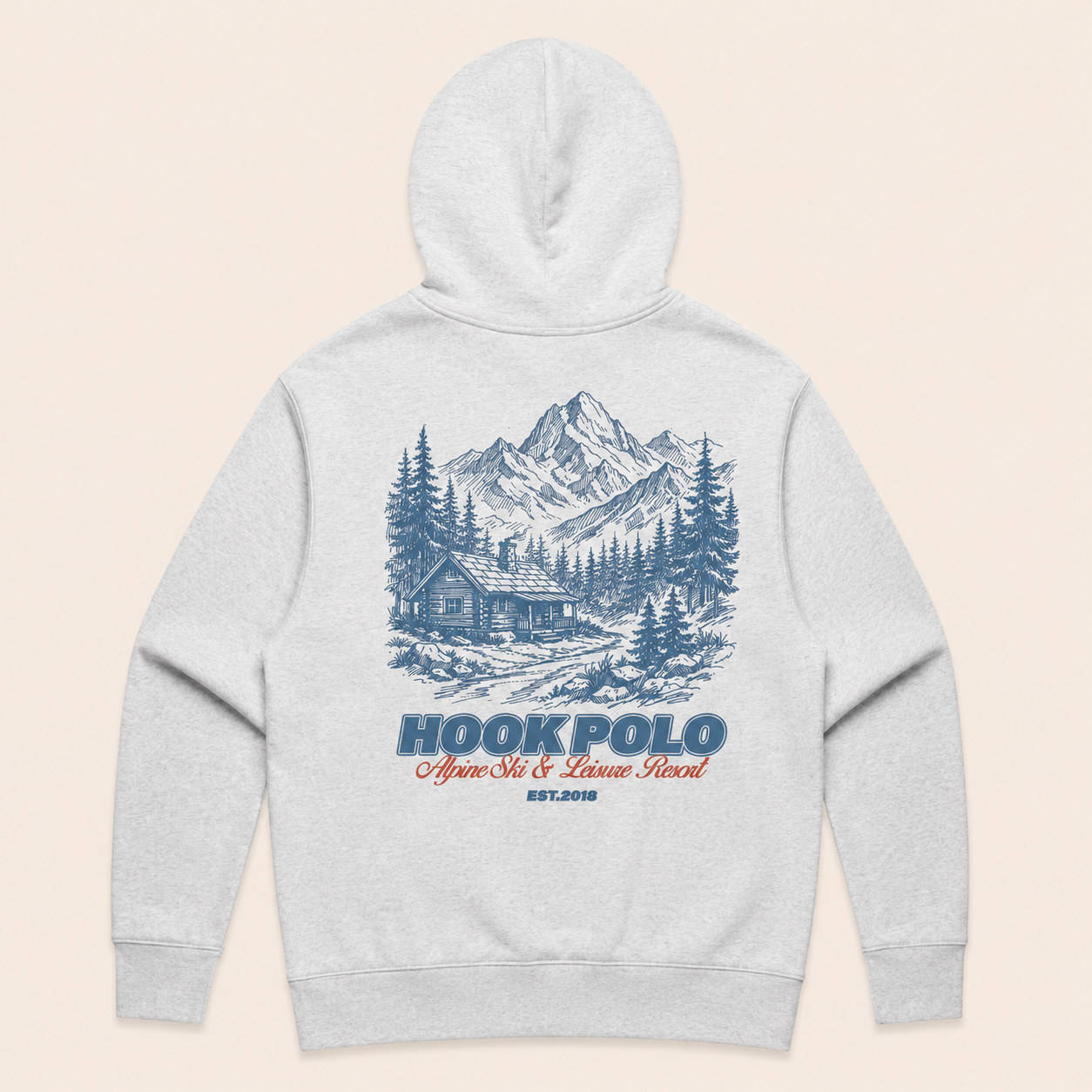 Alpine Hoodie - Cool Grey