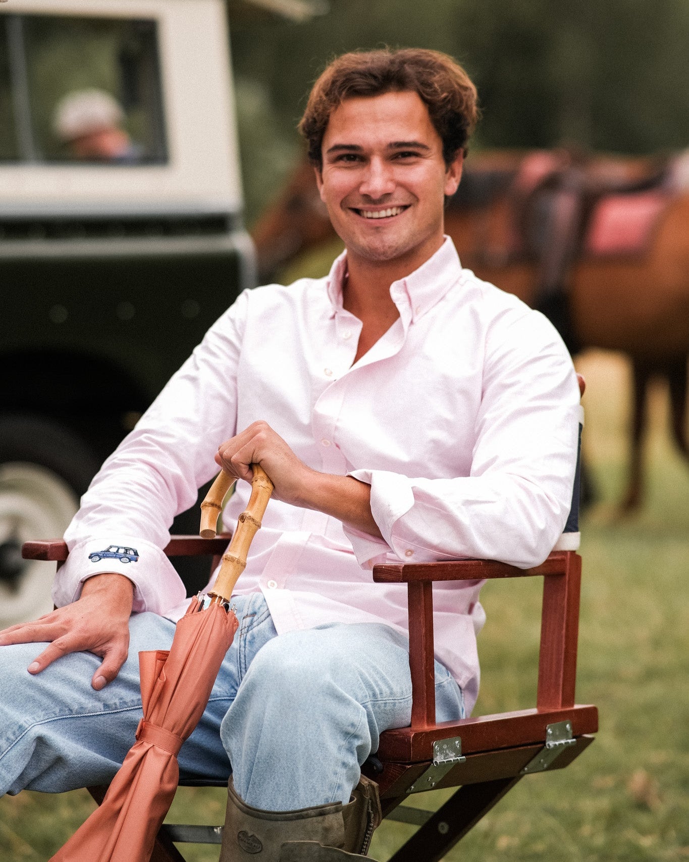 Pink Oxford Shirt