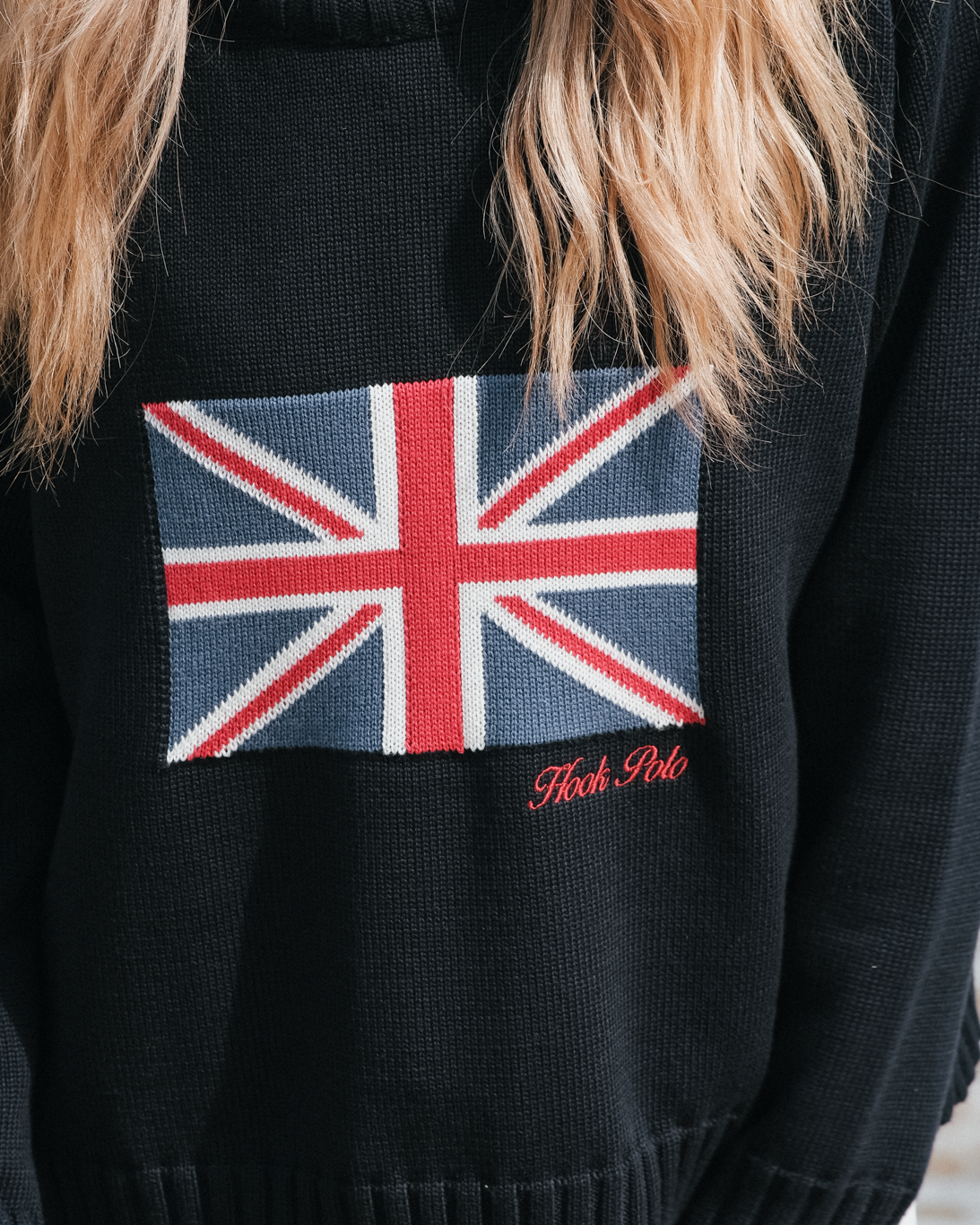 Union Jack Navy Knit (Unisex)