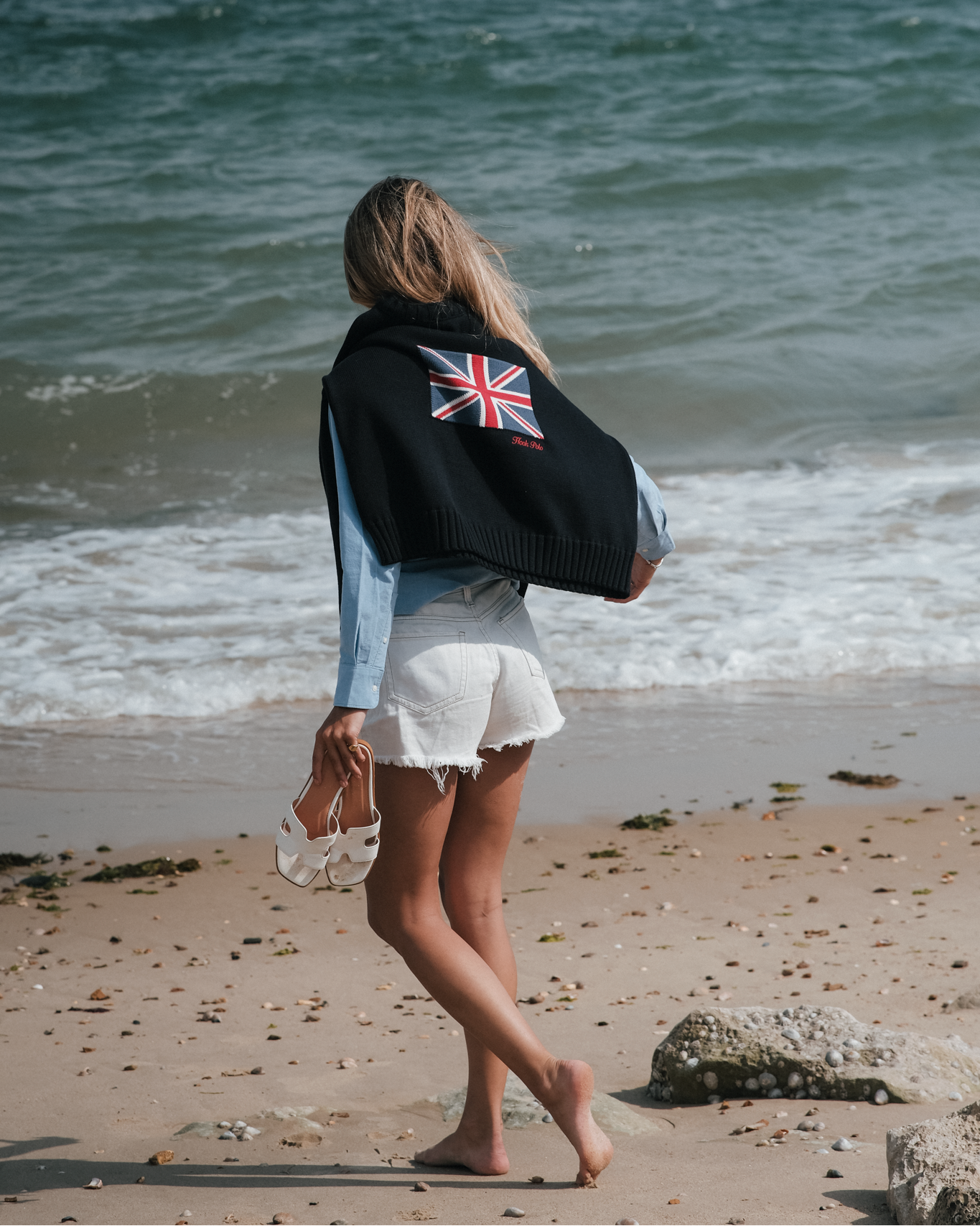 Union Jack Navy Knit (Unisex)