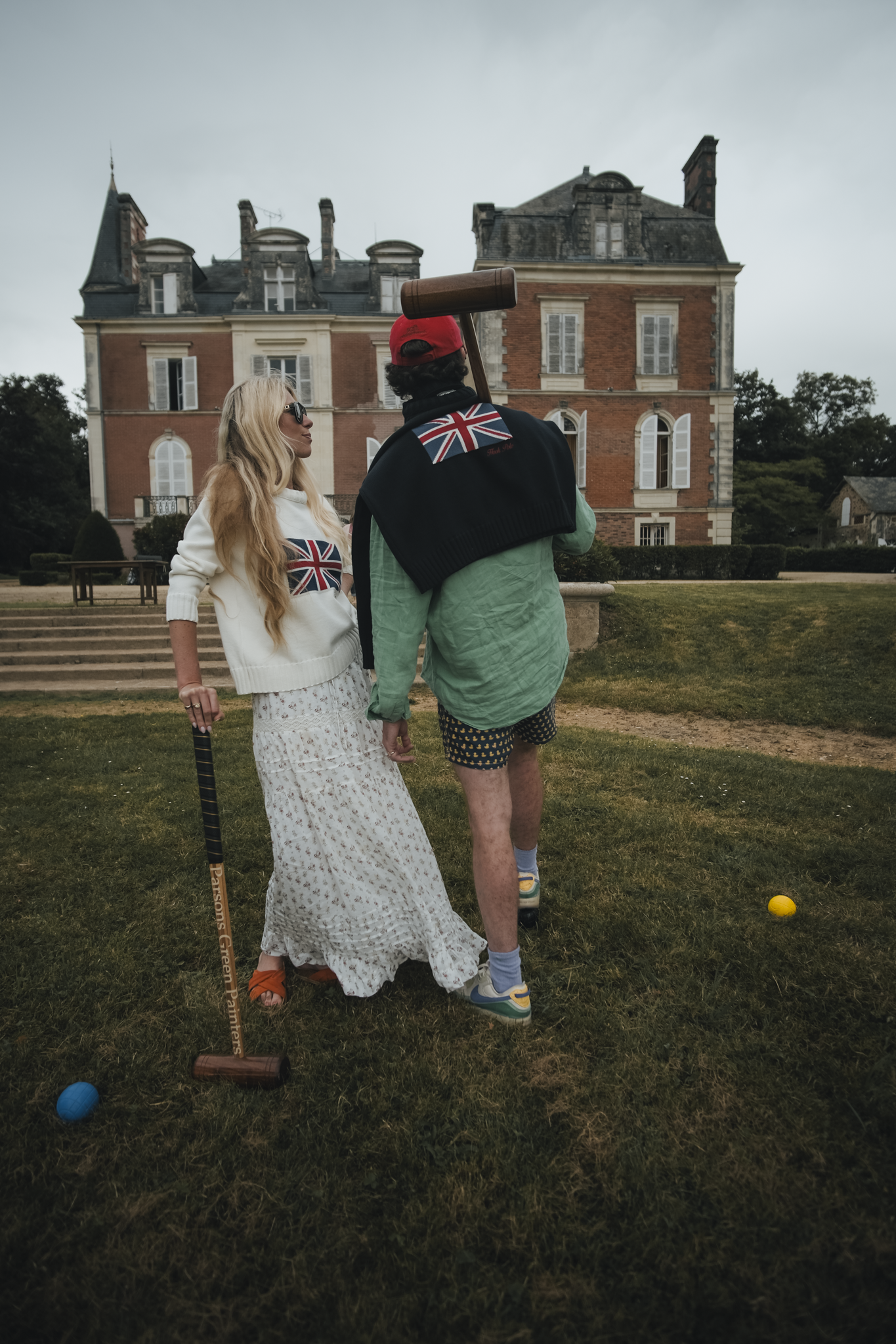 Union Jack Navy Knit (Unisex)
