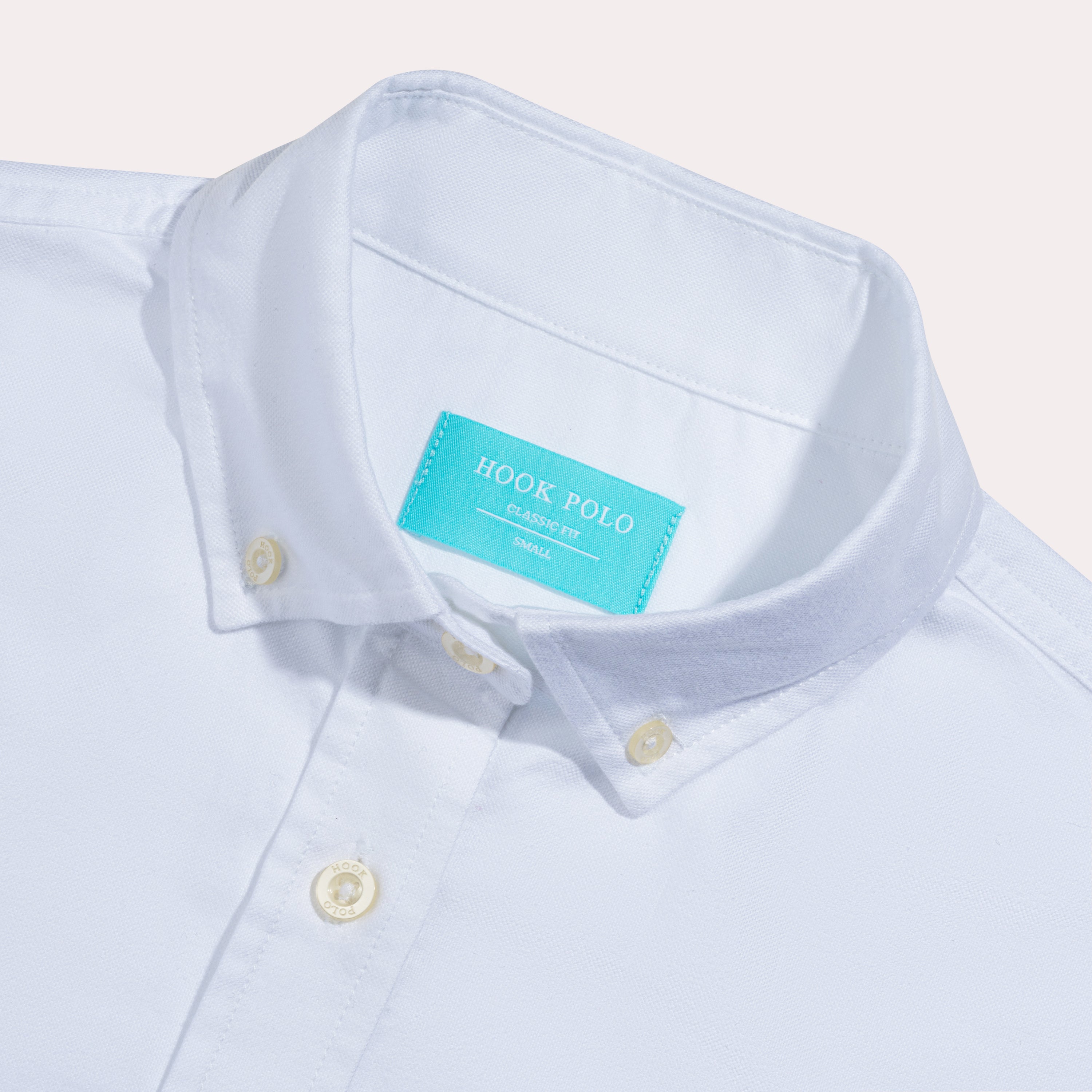 Ladies White Oxford Shirt