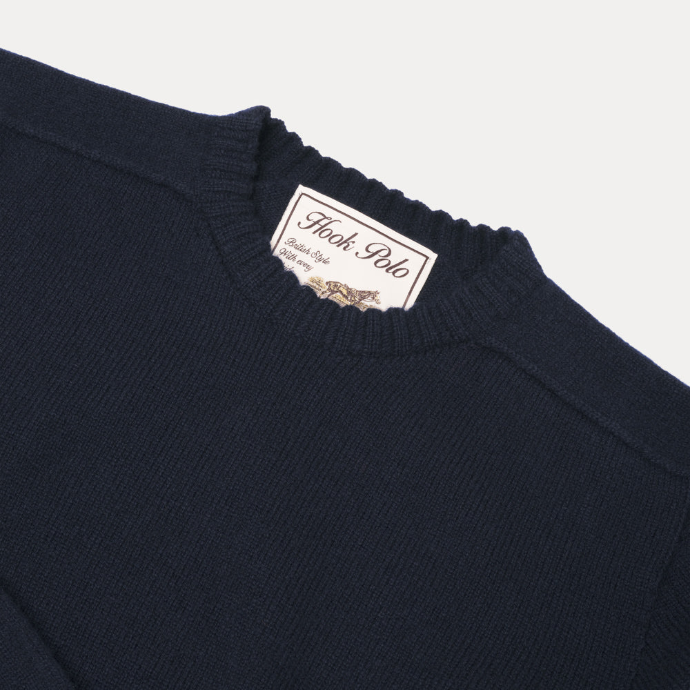Argyll Knit Sailor Navy