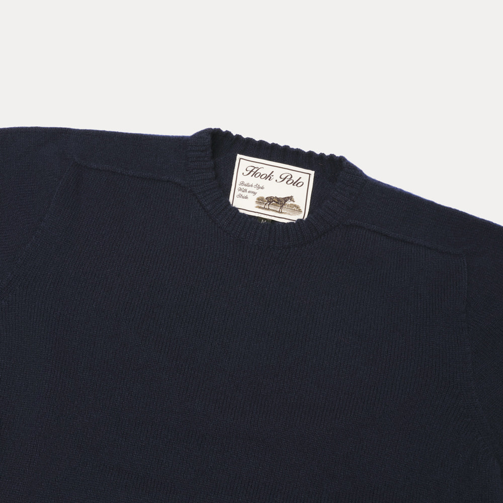 Argyll Knit Sailor Navy