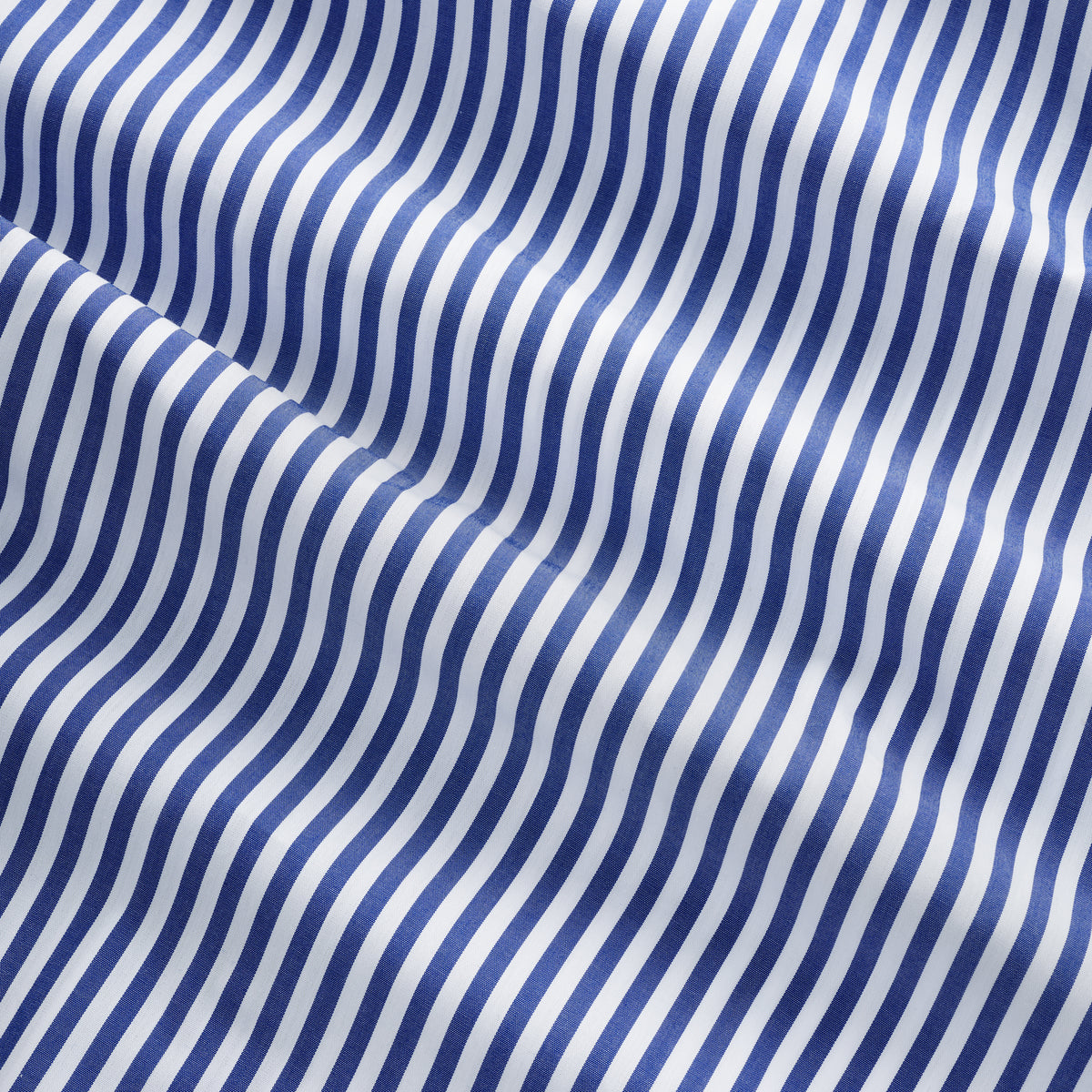 Blue Stripe Poplin Shirt - Women’s