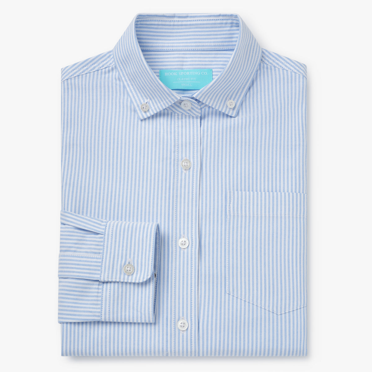 Blue Stripe Oxford Shirt - Women’s