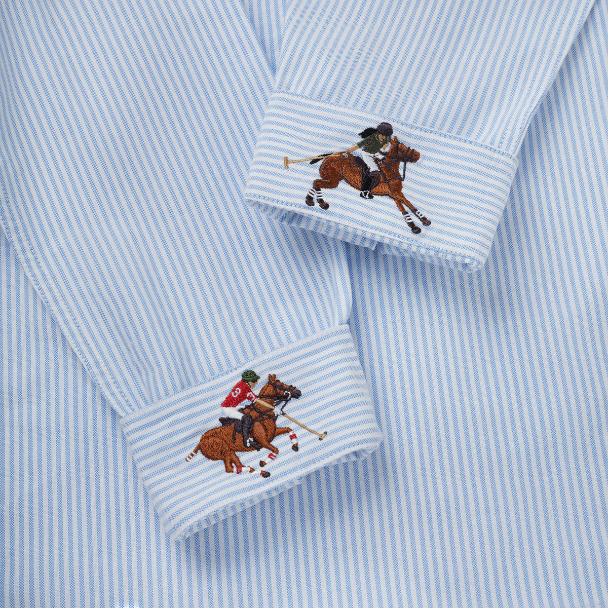 Blue Stripe Oxford Shirt - Women’s