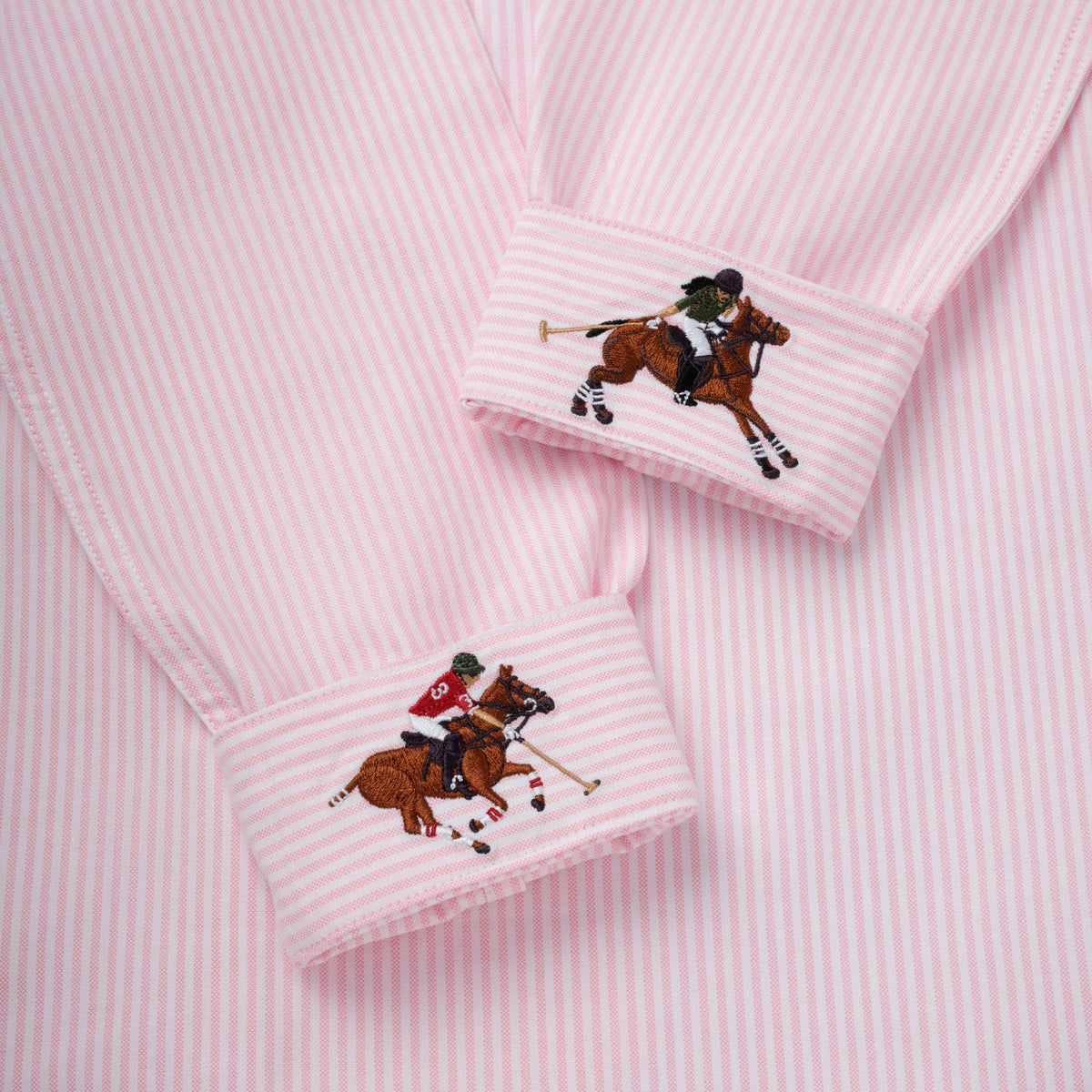 Pink Stripe Oxford Shirt - Women’s