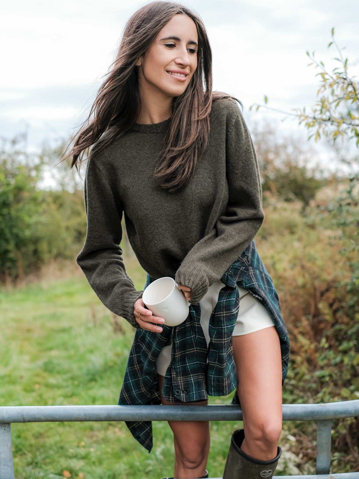 Argyll Knit Moss Green