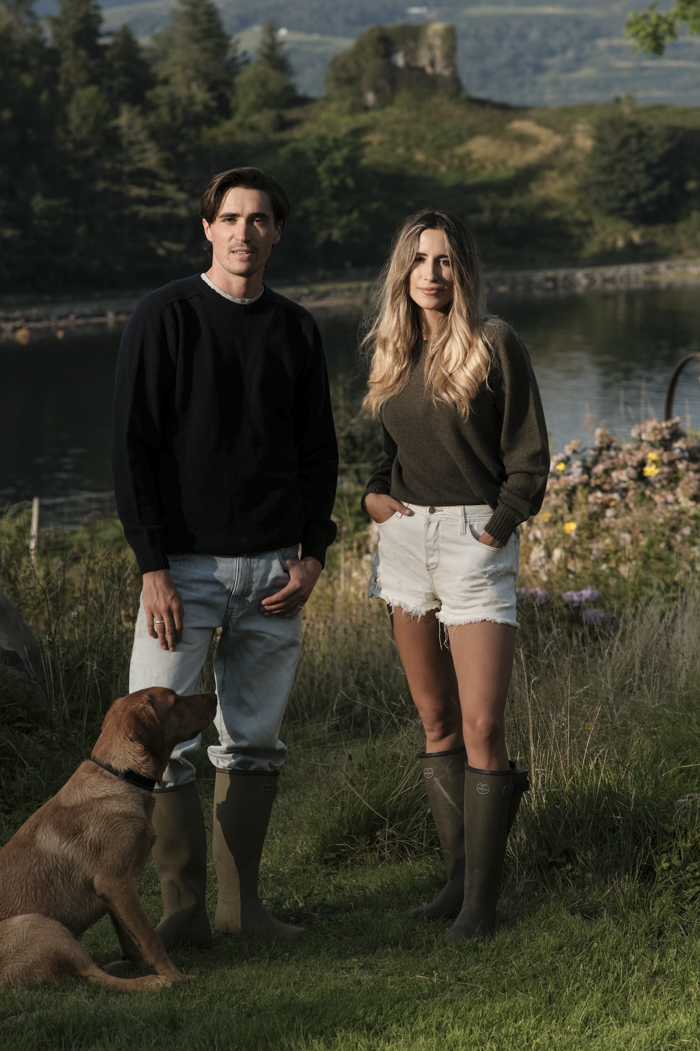 Argyll Knit Sailor Navy