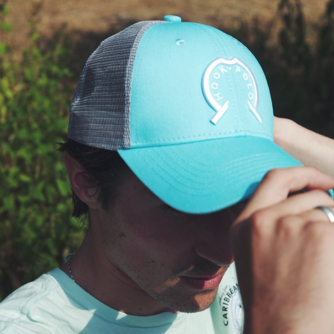 Hook Polo Trucker Cap - Crocodiles