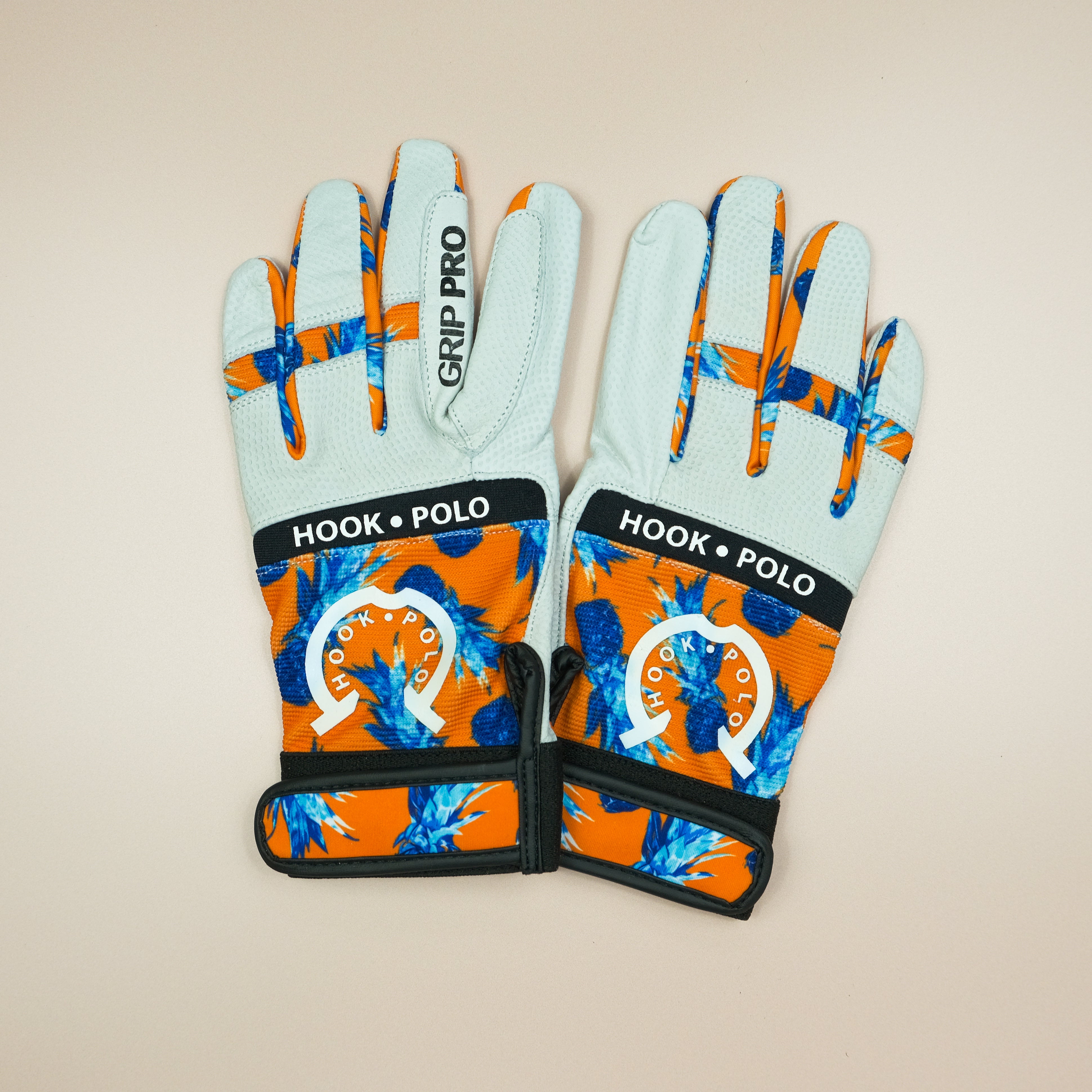 Polo Gloves - Electric Pineapples