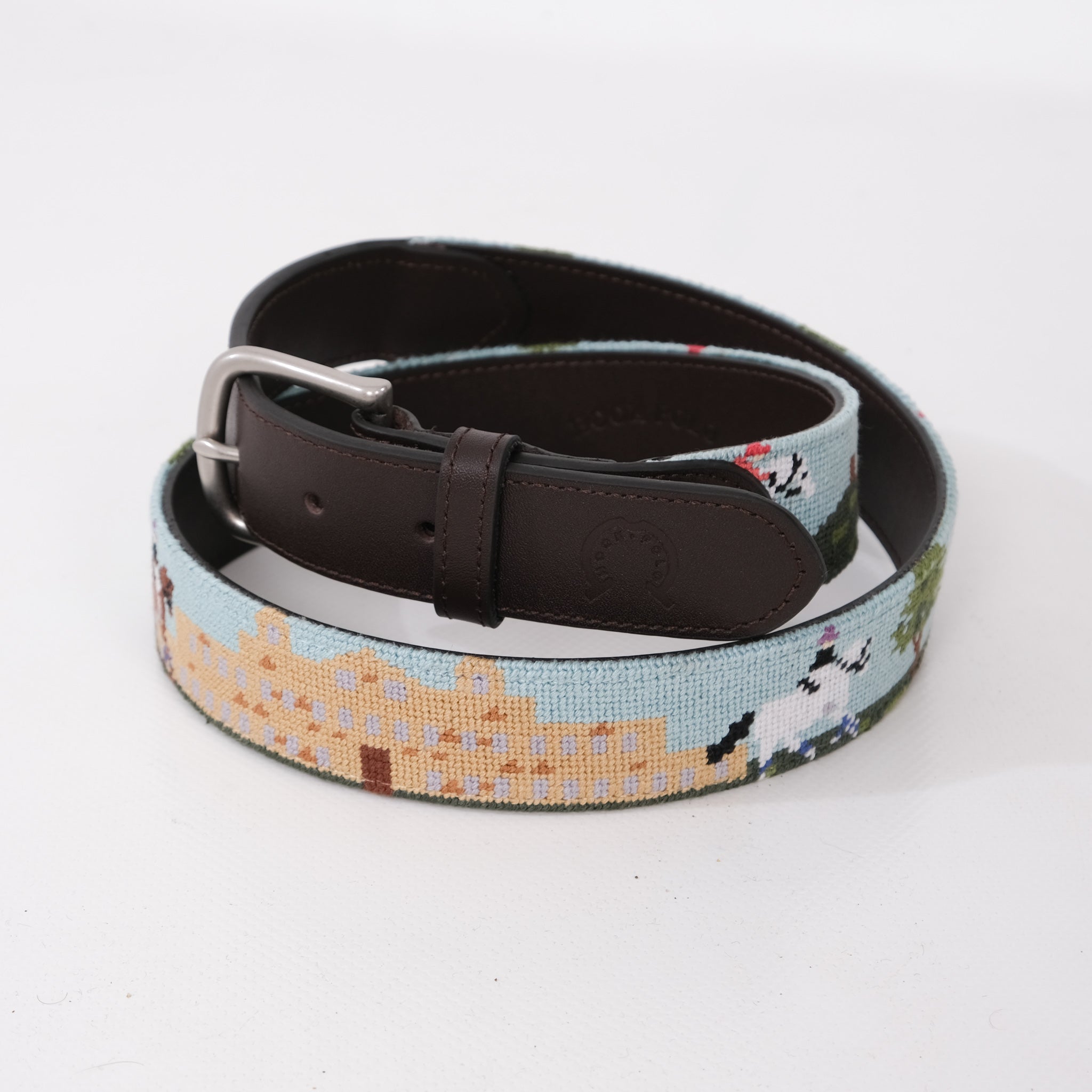 Needlepoint Belt - Badminton