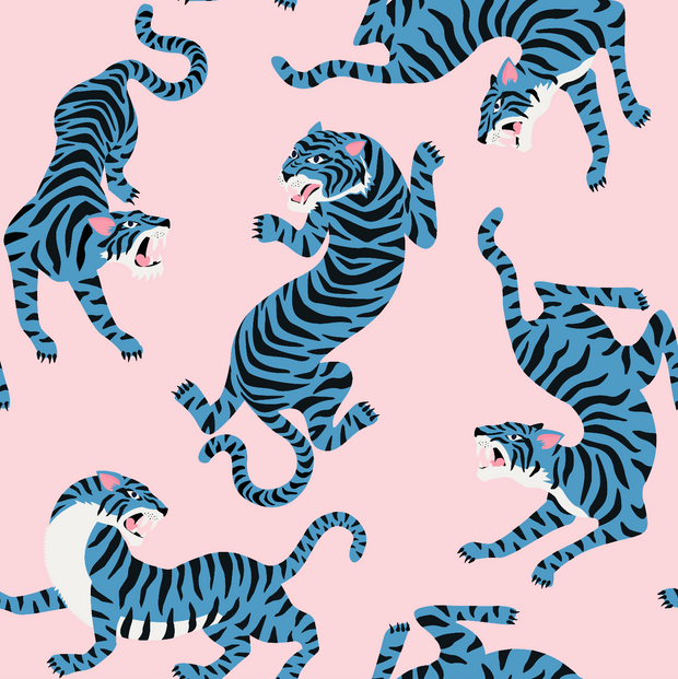 Polo Gloves - Pink Tigers