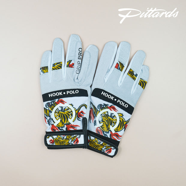 Pittards Polo Gloves - Tiger Flame